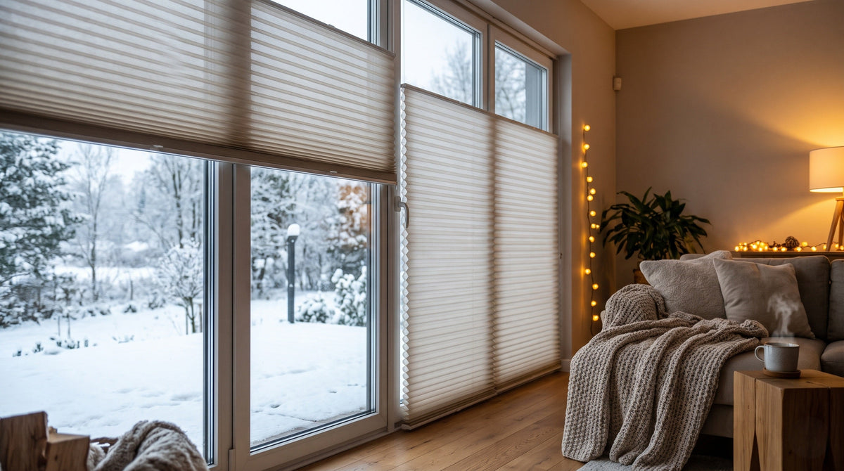 Do Cellular Shades Really Lower Your Heating Bill? A Winter Guide to Insulating Windows