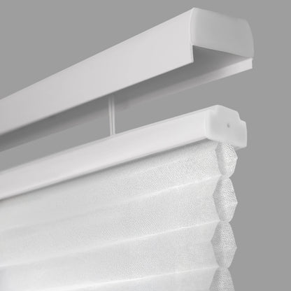 Regal Estate DrillMount Cordless 1.5 inch Light Filtering Top Down Bottom Up Cellular Shades For Windows, 64" Height