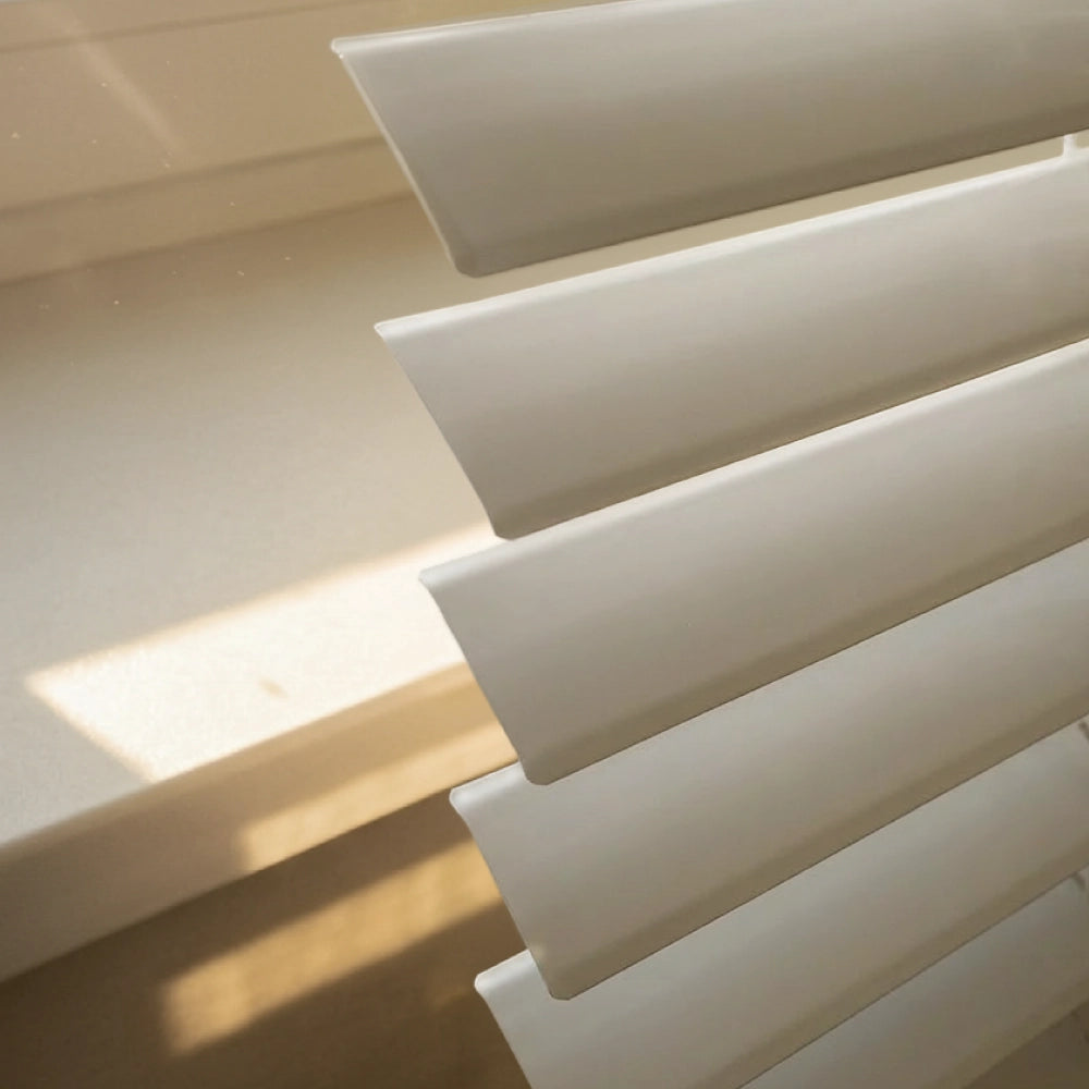 REGAL estate Cordless 2" Flat Slat Venetian Blinds for Indoor Windows, 48" Height