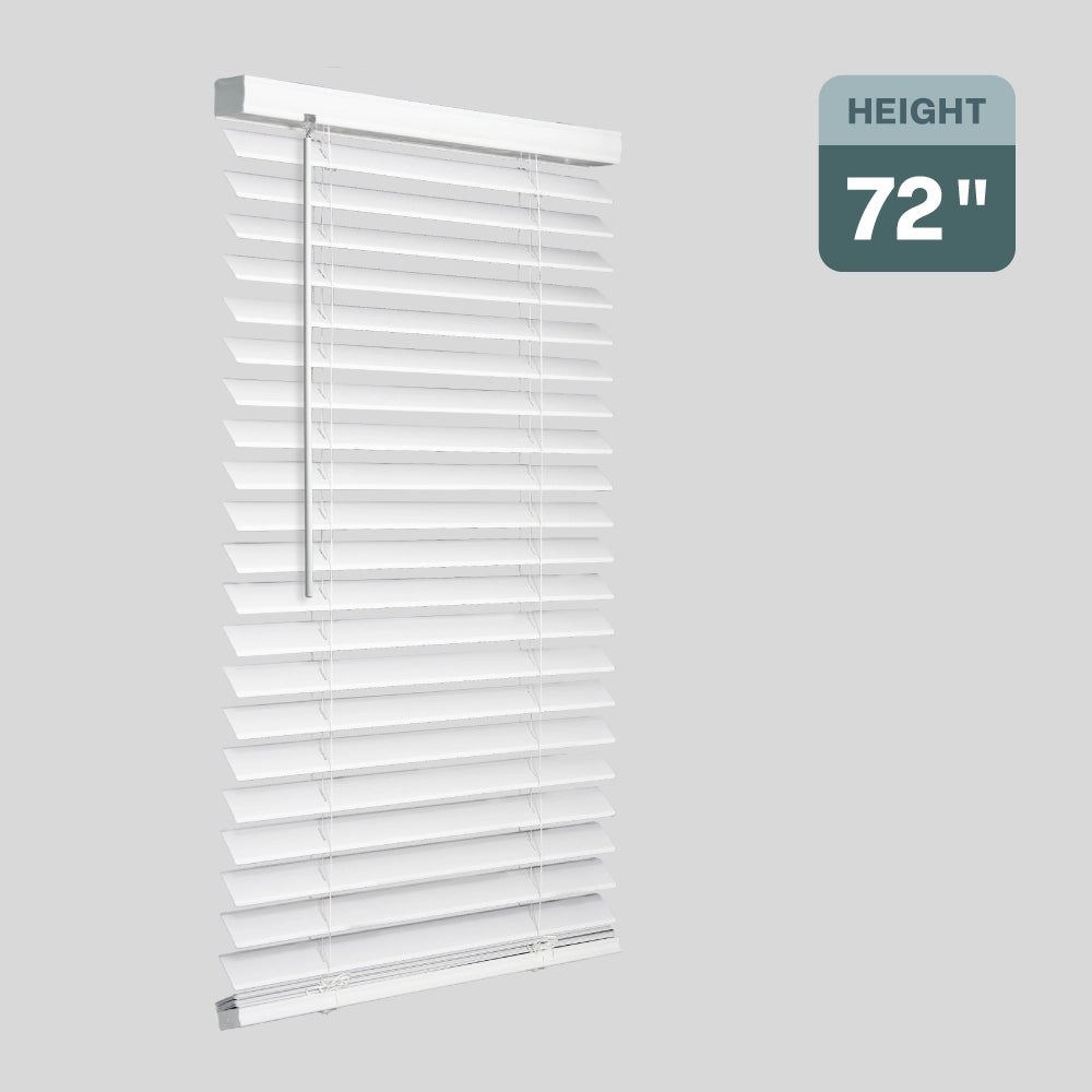 REGAL estate Cordless 2" Flat Slat Venetian Blinds for Indoor Windows, 72" Height