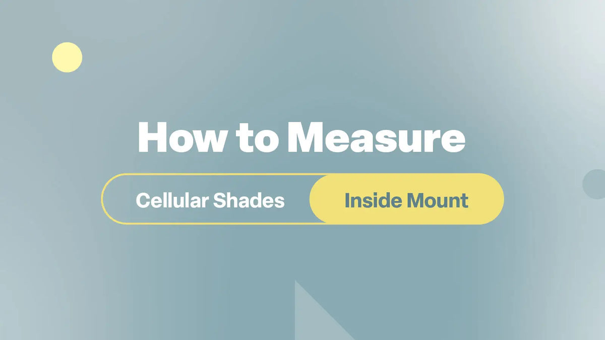How to Measure for Inside Mount TensionLock