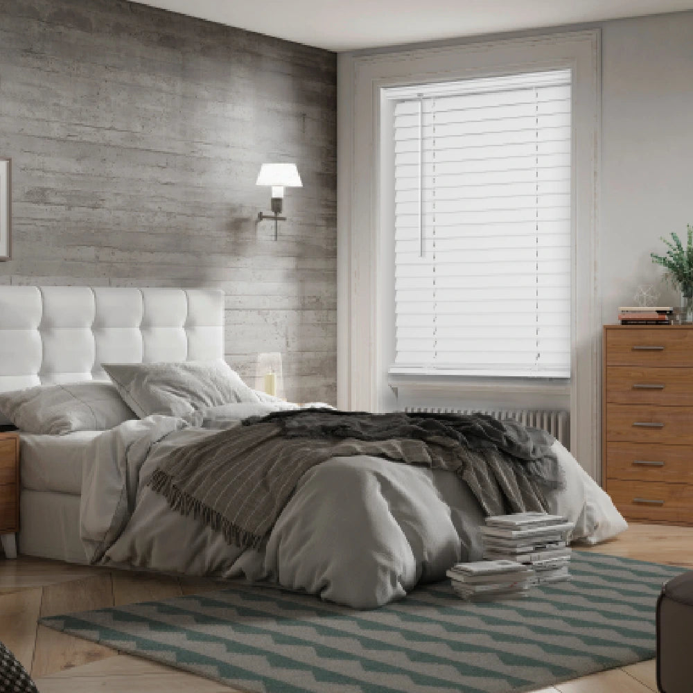 REGAL estate Cordless 2" Flat Slat Venetian Blinds for Indoor Windows, 60" Height
