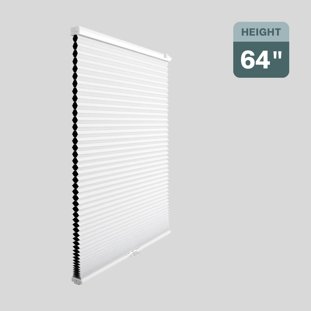 No Drill Blackout Cellular Shade 64inch